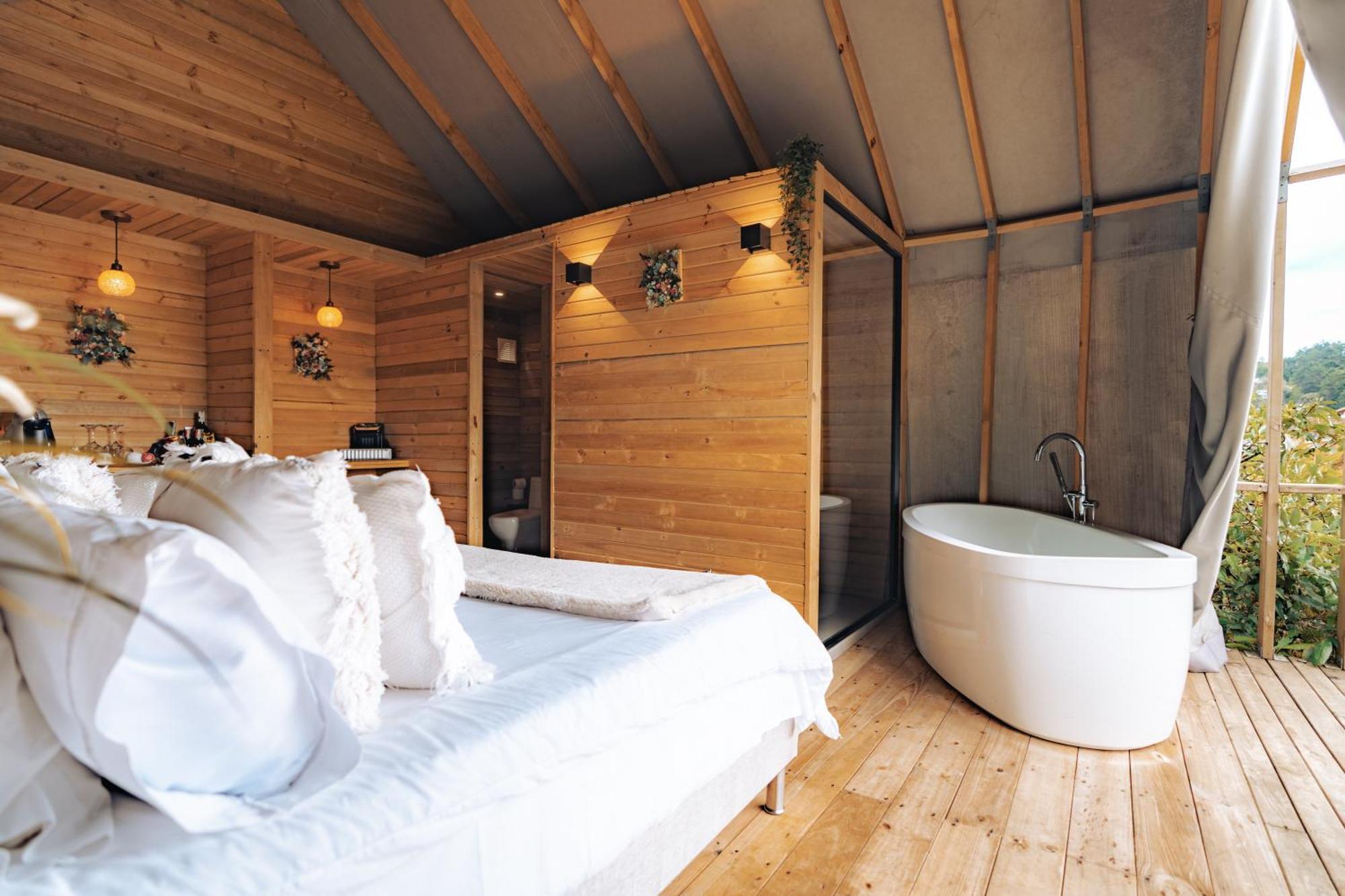 Teva Glamping & Retreat Hotel ริโอเนโกร ภายนอก รูปภาพ